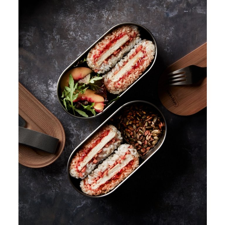 Black+Blum RVS Bento Lunchbox - Premium Roestvrij Staal