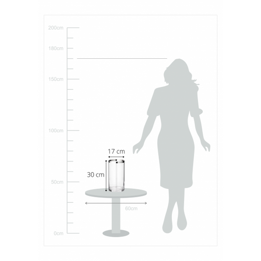Molly Kristal Windlicht - Nederlandse Gezelligheid met Elegante Glans