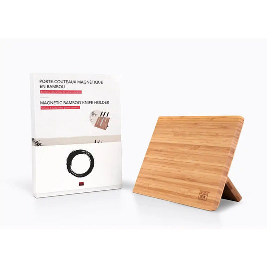 KOTAI Magnetische Bamboe Messenhouder - Opvouwbare Elegantie voor Nederlandse Keukens