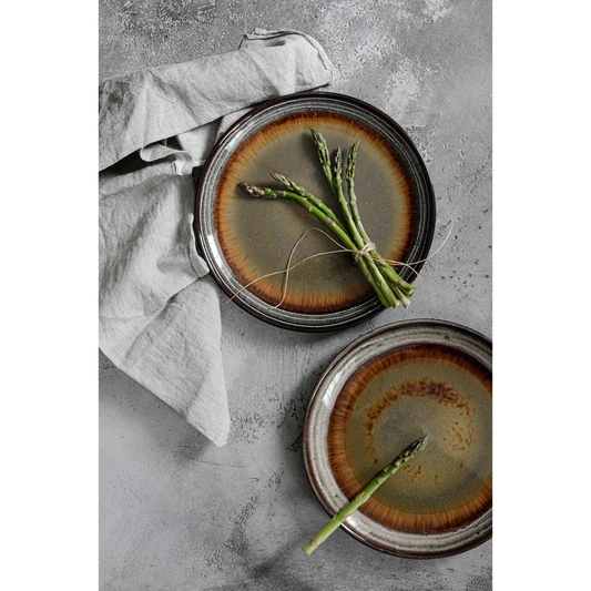 Comporta Dinerborden Set - Portugese Keramiek 4 Stuks Large