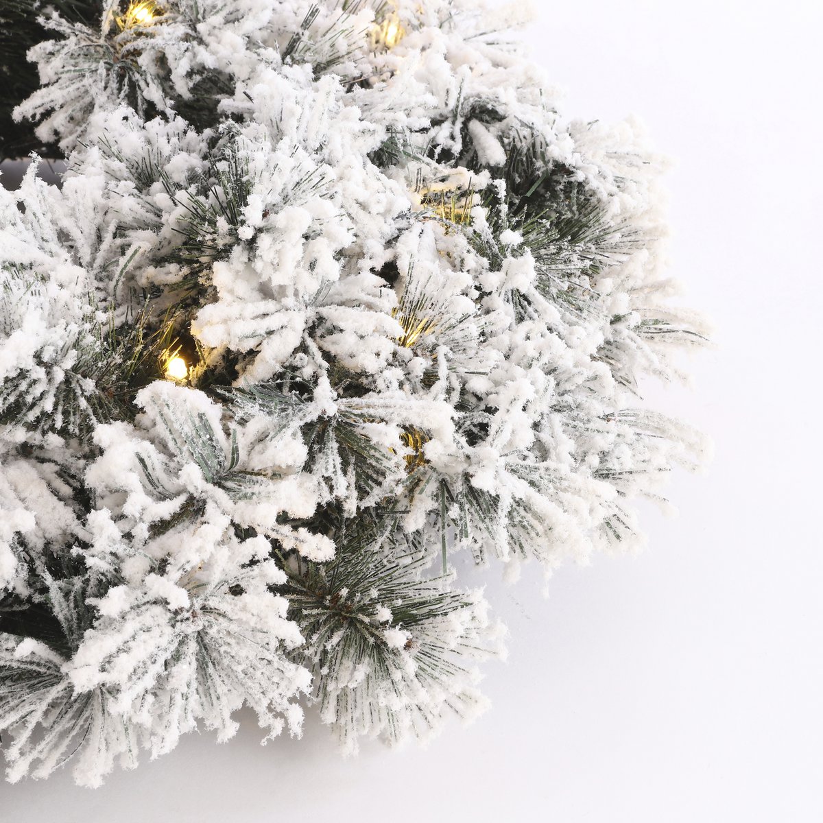 Dinsmore Kerstkrans - Frosted Green LED Verlichting Ø60cm