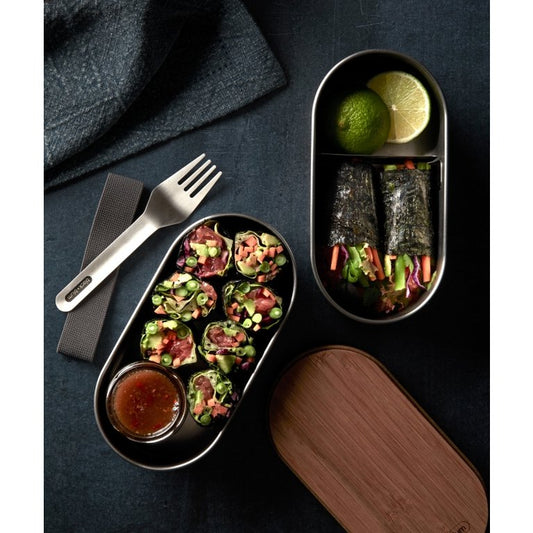 Black+Blum RVS Bento Lunchbox - Premium Roestvrij Staal