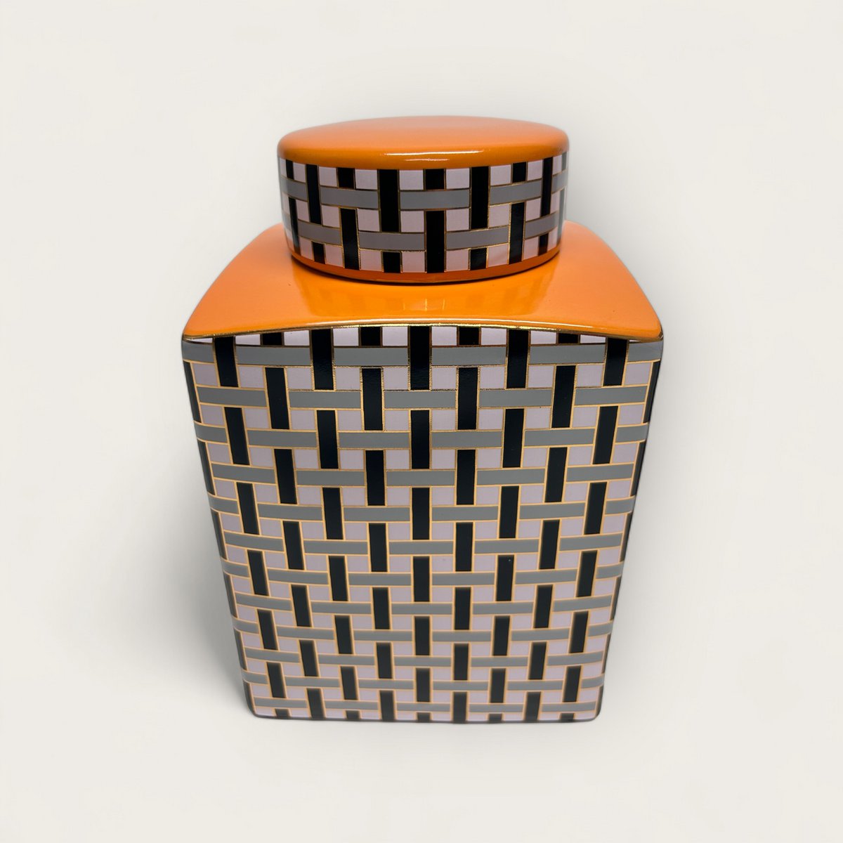 Oranje Voorraadpot Deksel - Koningsdag Keuken Accessoire
