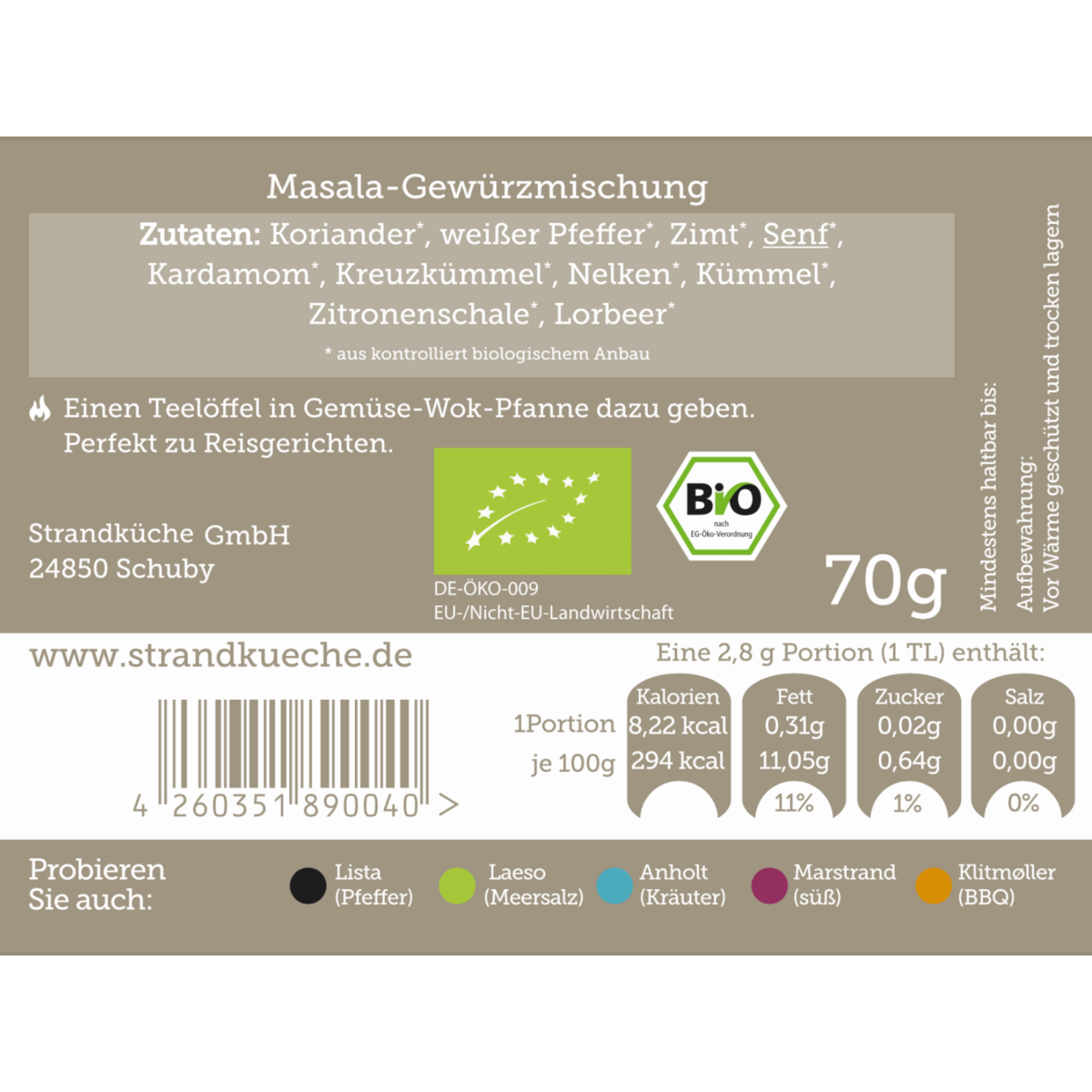 Culinaire Kruidenreis Sixpack - 6 Wereldse Smaakmengsels