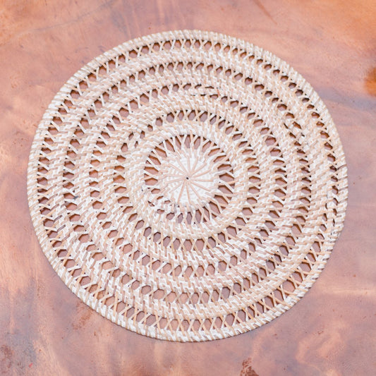 ILUH Rotan Placemats - Boho Tafelmat 35cm Set