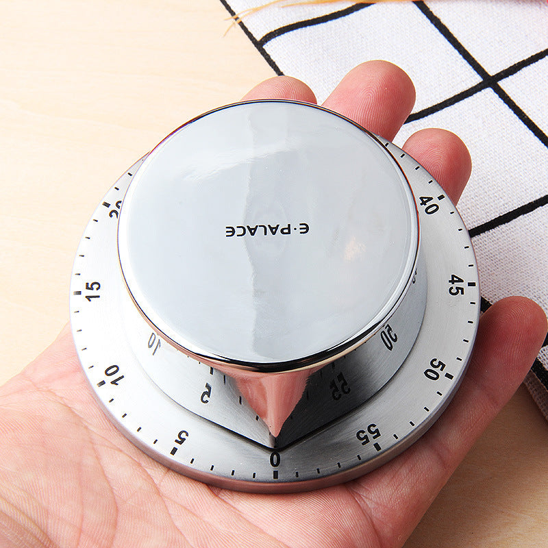 RVS Keuken Timer - Mechanische Wekker met Magneet