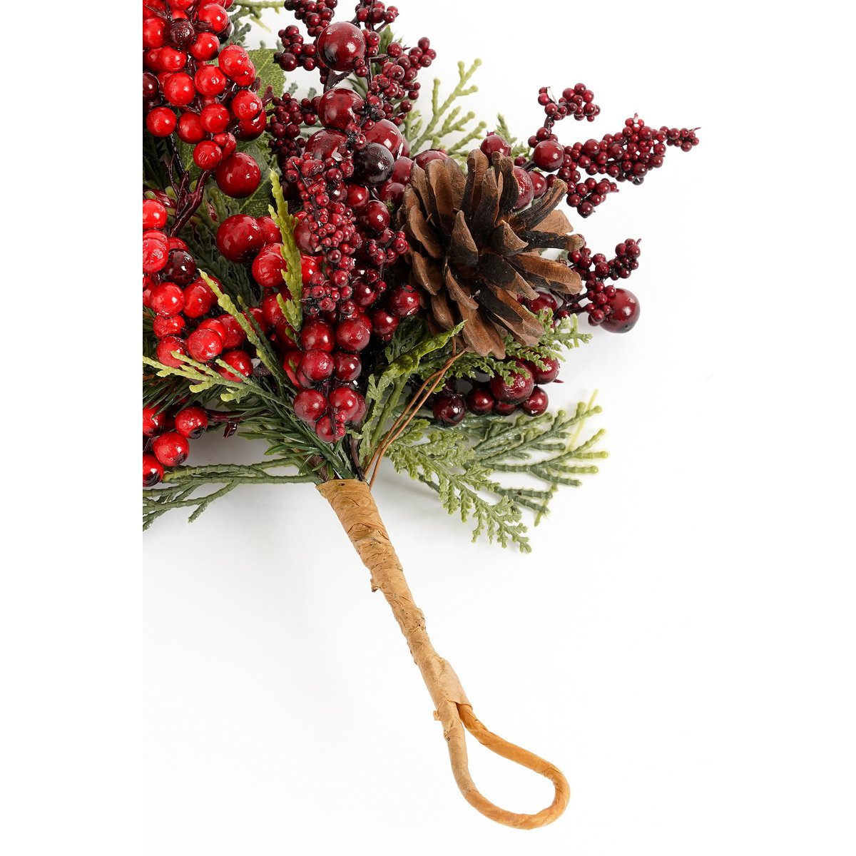 Randell Kerstslinger Druppelvorm Rood - 110 cm
