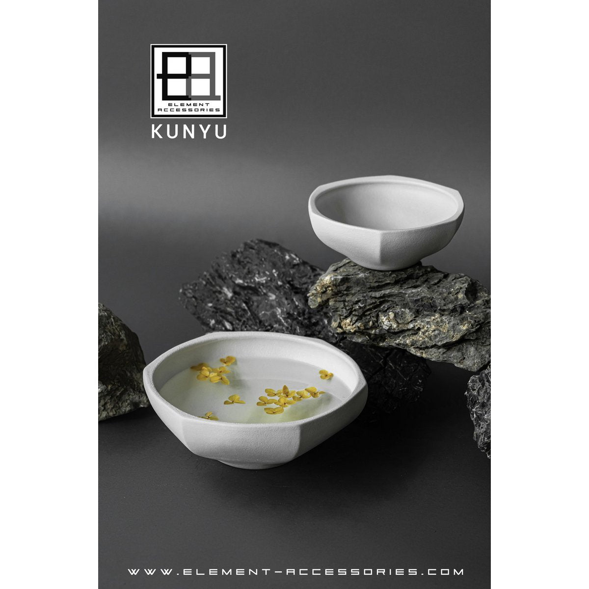 Elegante Design Kom Wit - Premium Keramiek met Textuur 22.5cm