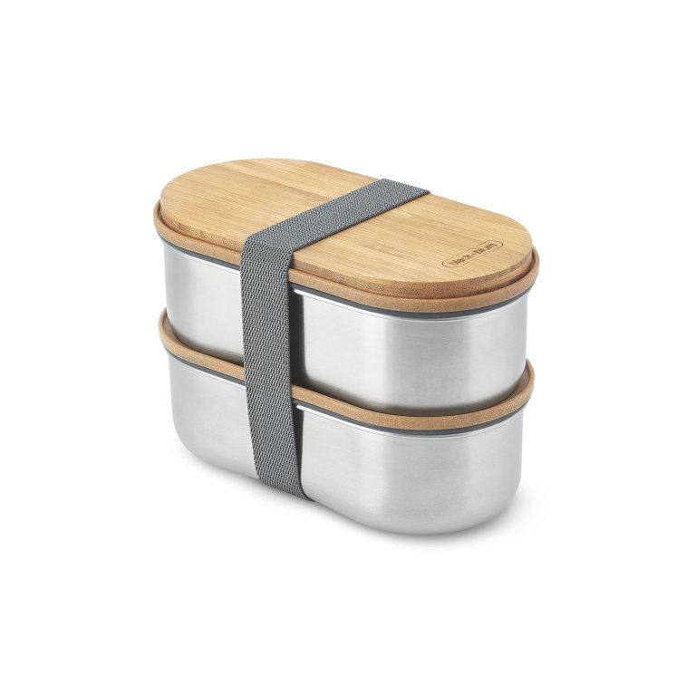 Black+Blum RVS Bento Lunchbox - Premium Roestvrij Staal