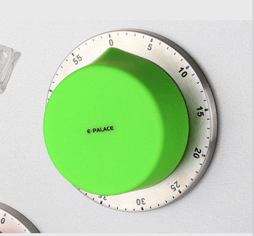 RVS Keuken Timer - Mechanische Wekker met Magneet
