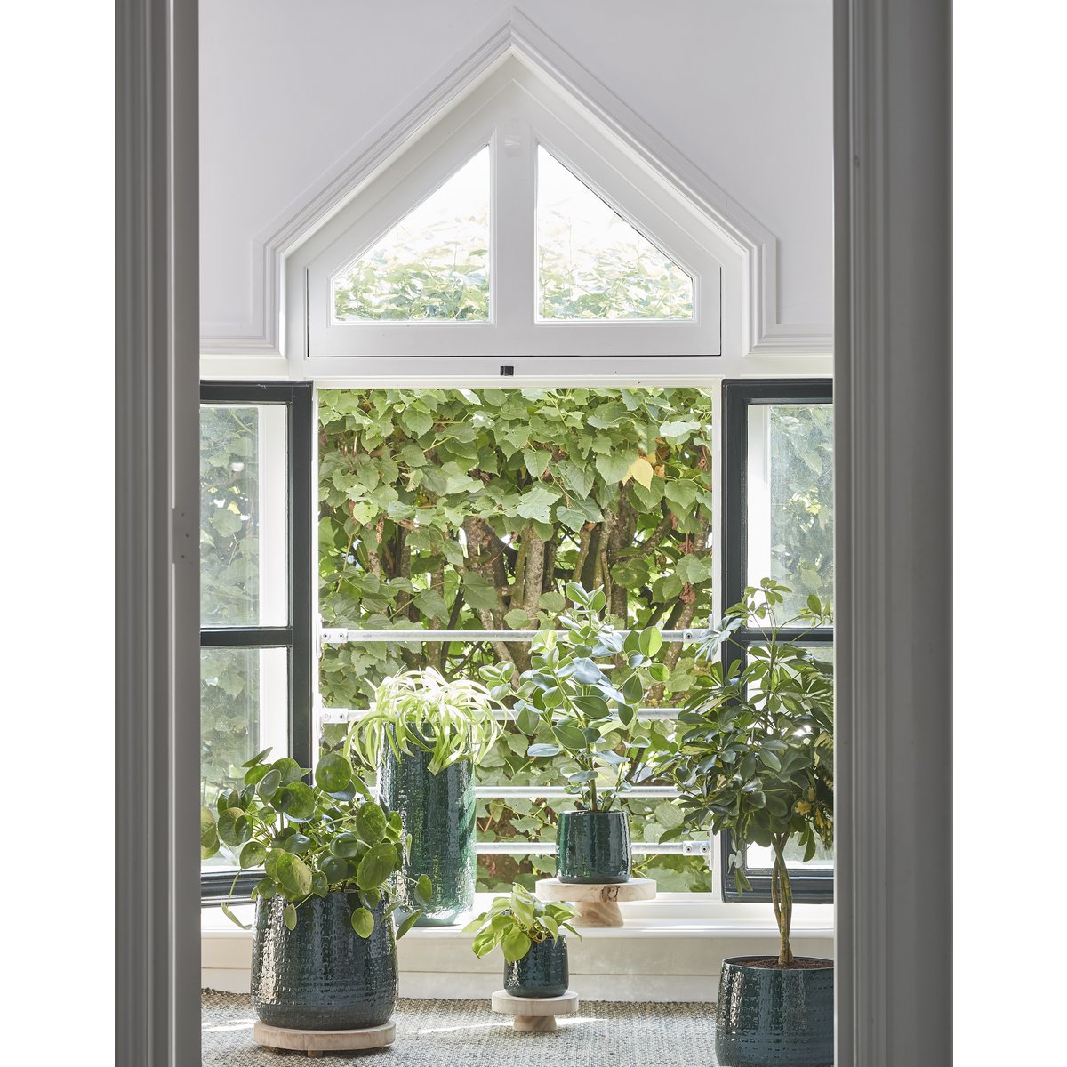 Pia Houten Plantenstandaard - Natuurlijk Paulownia Hout 30cm