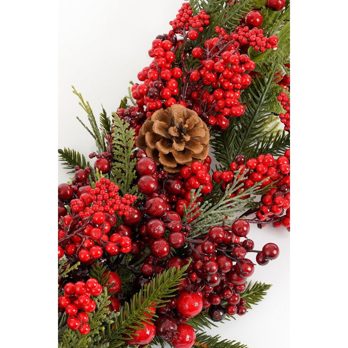 Randell Kerstslinger Druppelvorm Rood - 110 cm