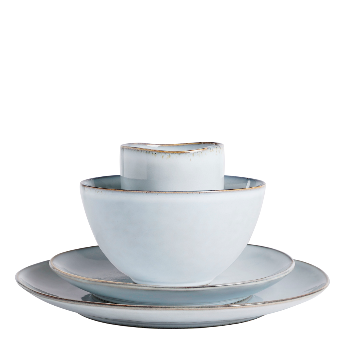 Tabo Serviesset Grijs - Complete Set voor 4 Personen