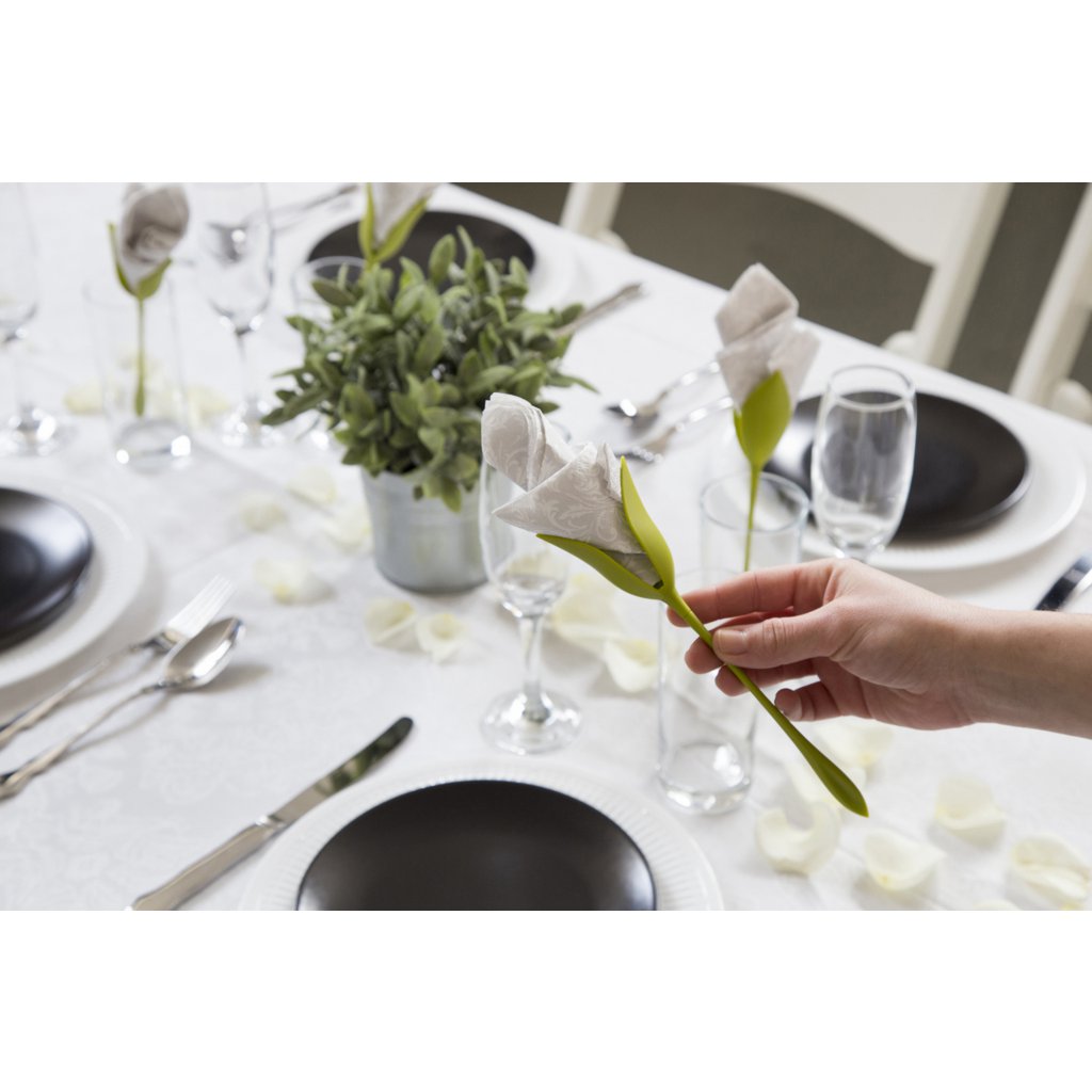 Peleg Design 'Bloeiende Servetten' - Magische Servethouders Set van 4!