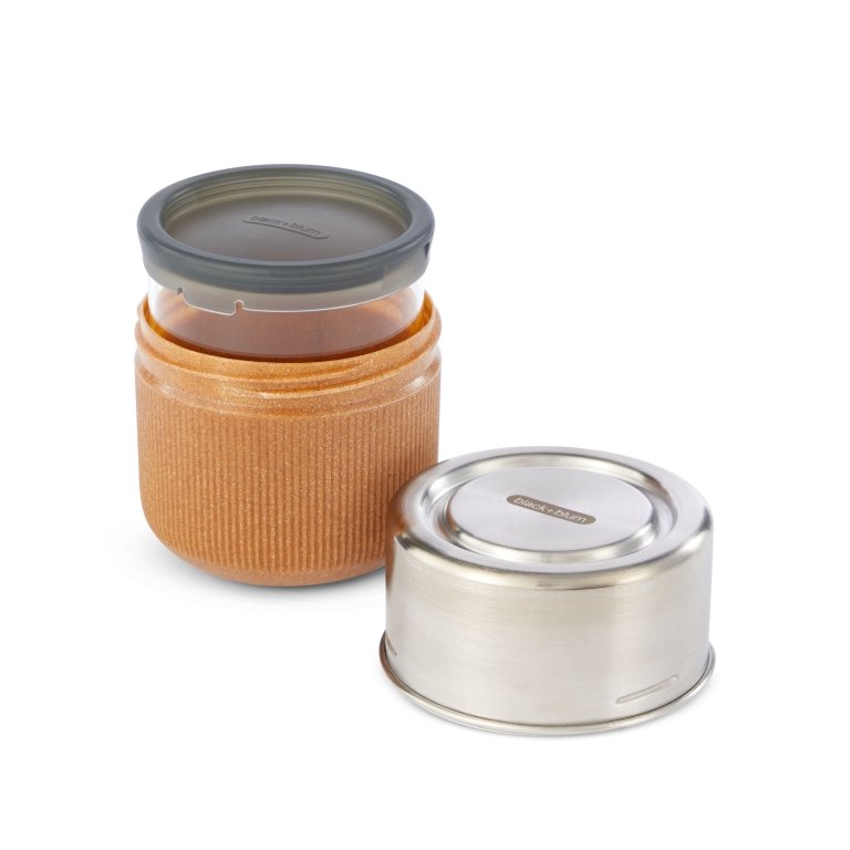 Black+Blum Glazen Lunchpot - Ø95mm Compact - Perfect voor Nederlandse Lunchen