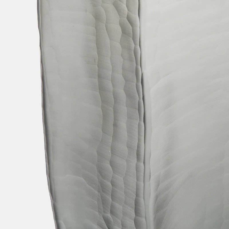 Luxe Rookgrijze Stenen Vaas XL - Moderne Woonaccessoire