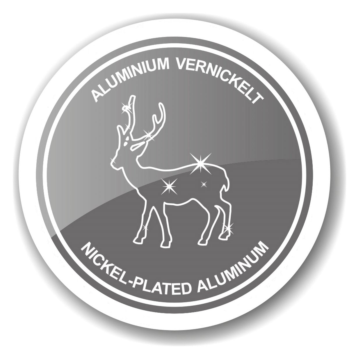Gouden Eland Kaarspinnen - Set van 3 Stuks - 4,5 cm