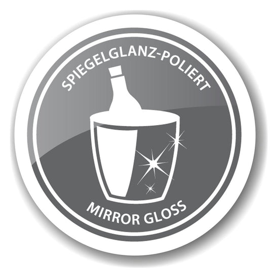 Exclusieve Champagnekoeler Milwaukee - Teak Hout met RVS