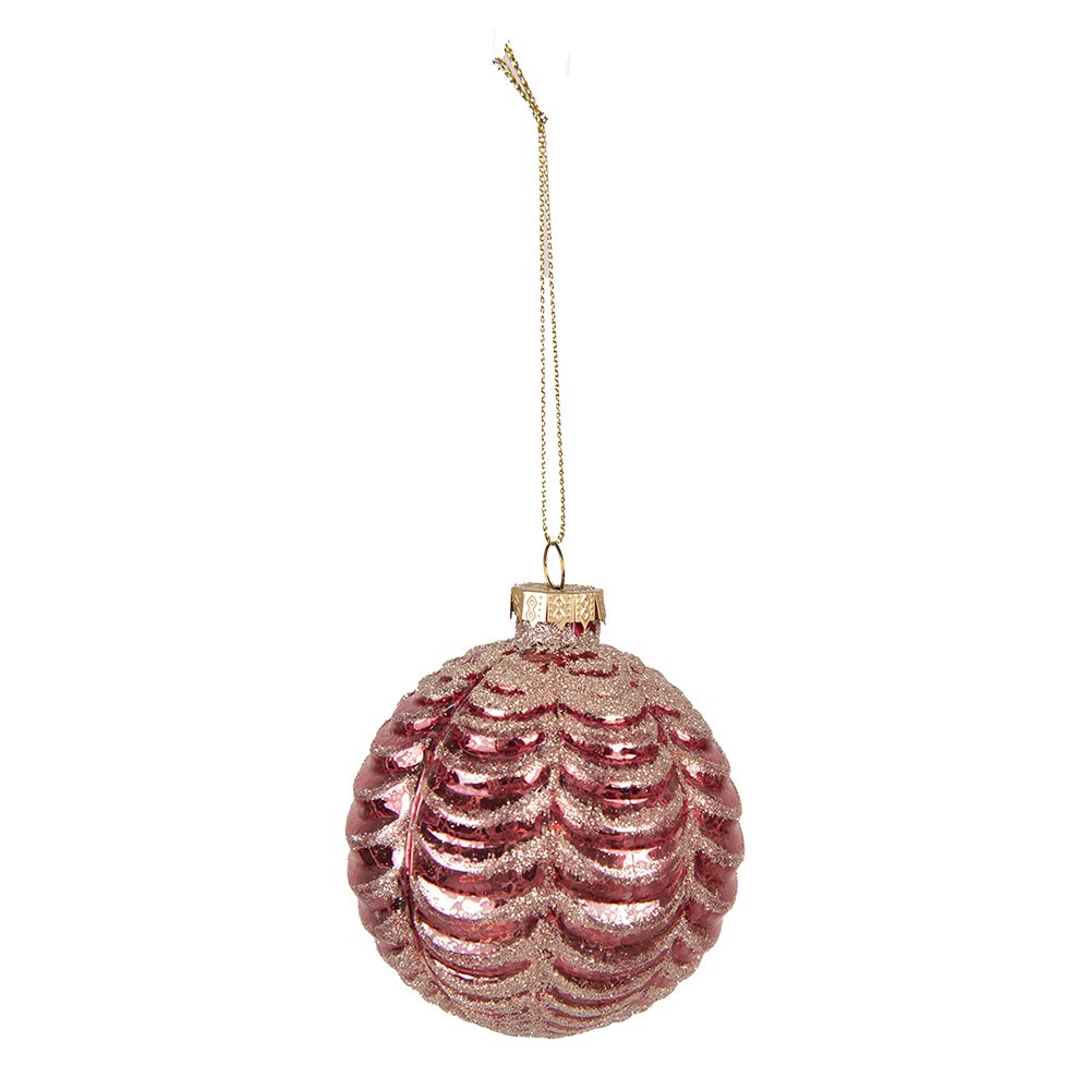 Kerstballen Set Gekleurd - 4 Stuks Ø8cm Glas Feestelijke Tinten
