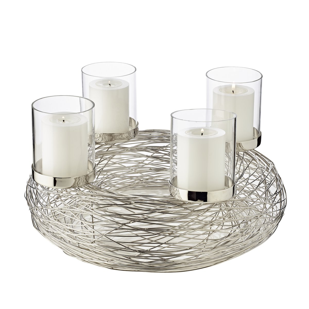 Rimini Luxe Adventskrans - Nederlandse Kersttraditie in Stijl