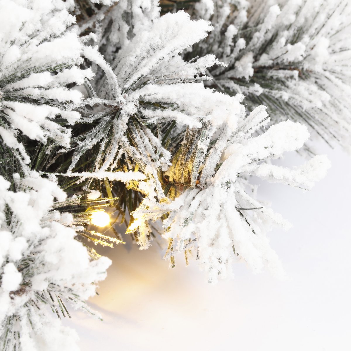 Dinsmore Kerstkrans - Frosted Green LED Verlichting Ø60cm