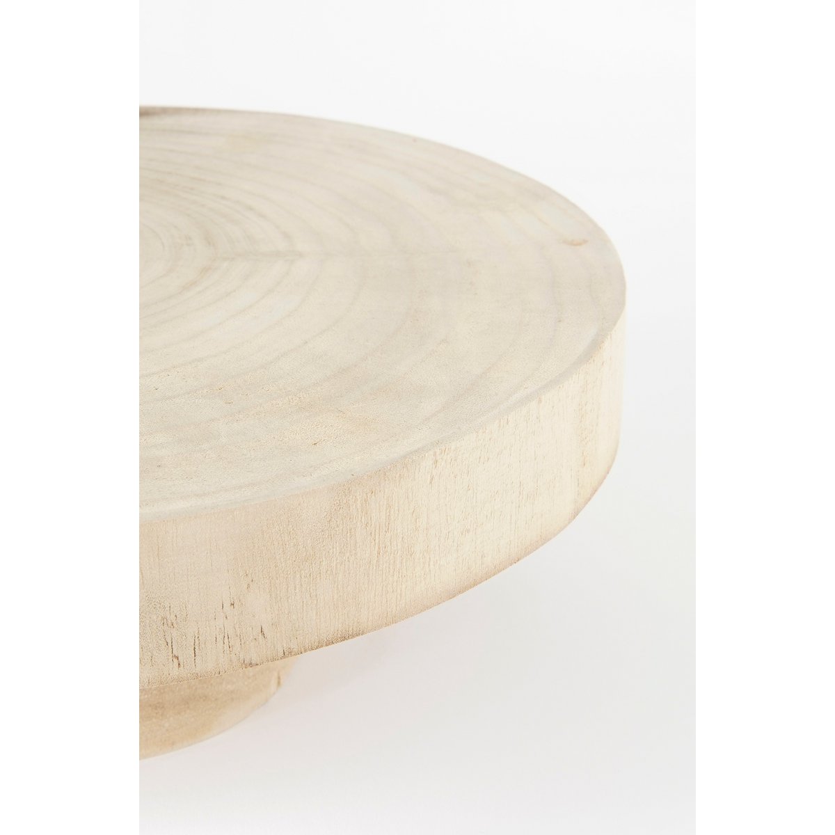 Pia Houten Plantenstandaard - Natuurlijk Paulownia Hout 30cm