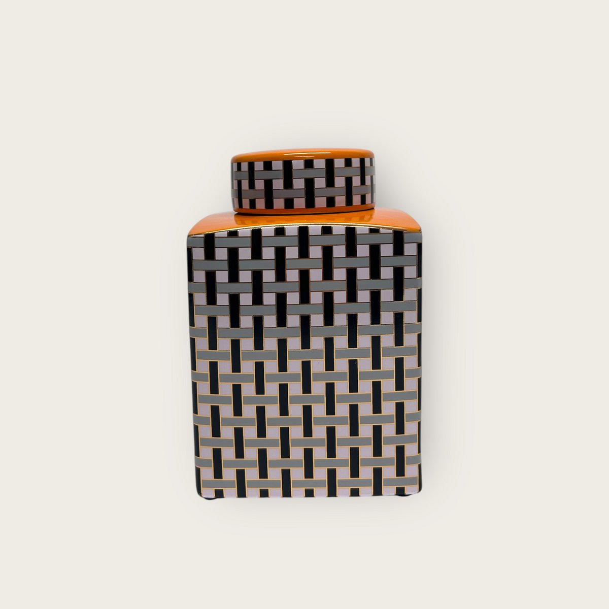 Oranje Voorraadpot Deksel - Koningsdag Keuken Accessoire
