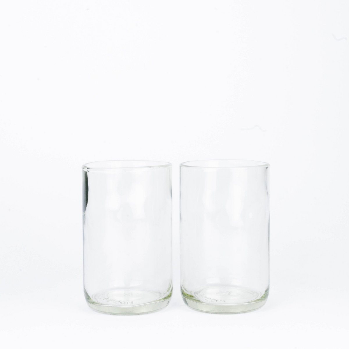 Duurzame CARRY GLASS Drinkglazen 400ml - Set van 2 | Upcycling
