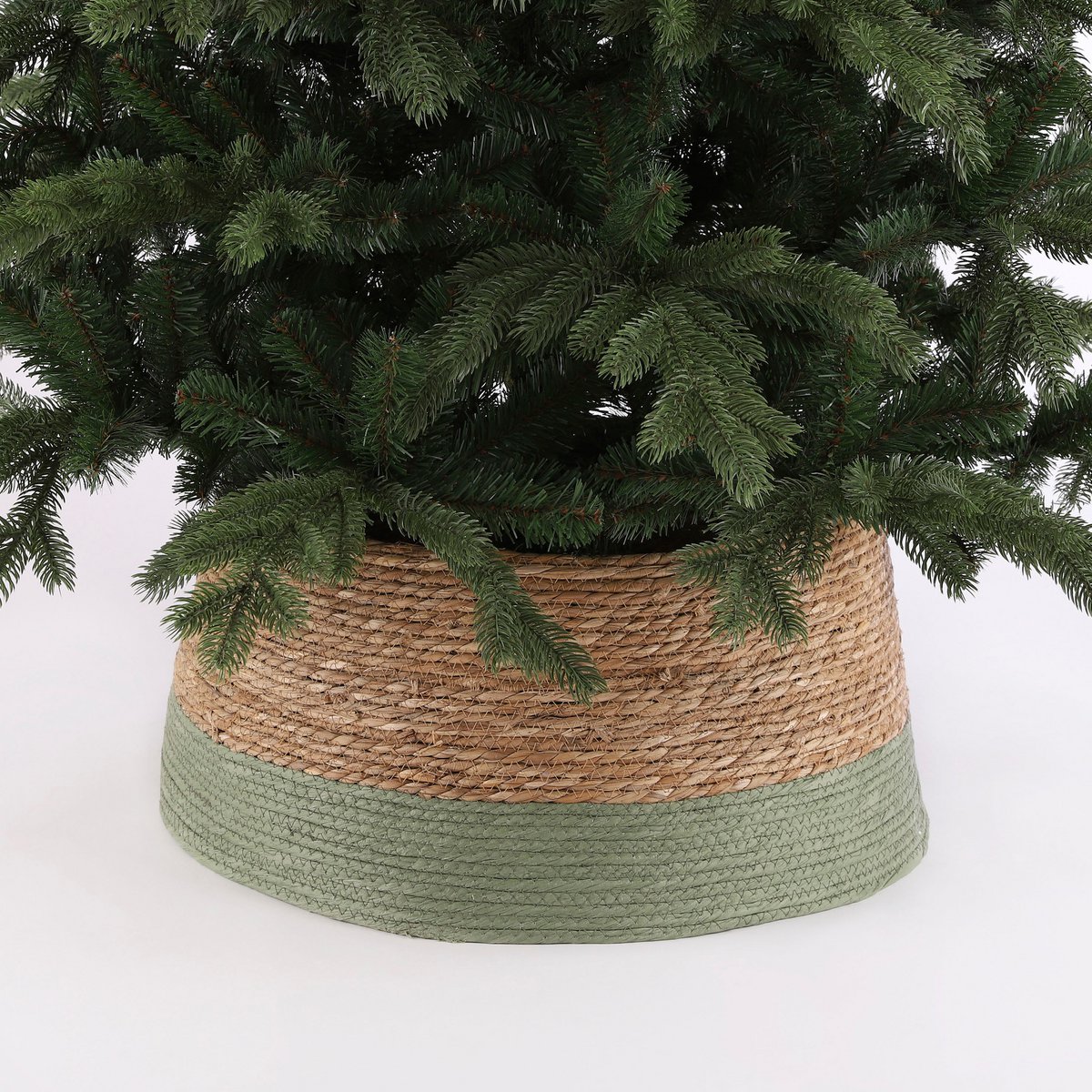 Natuurlijke Kerstboomrok Zeegras Groen - Ø58 cm