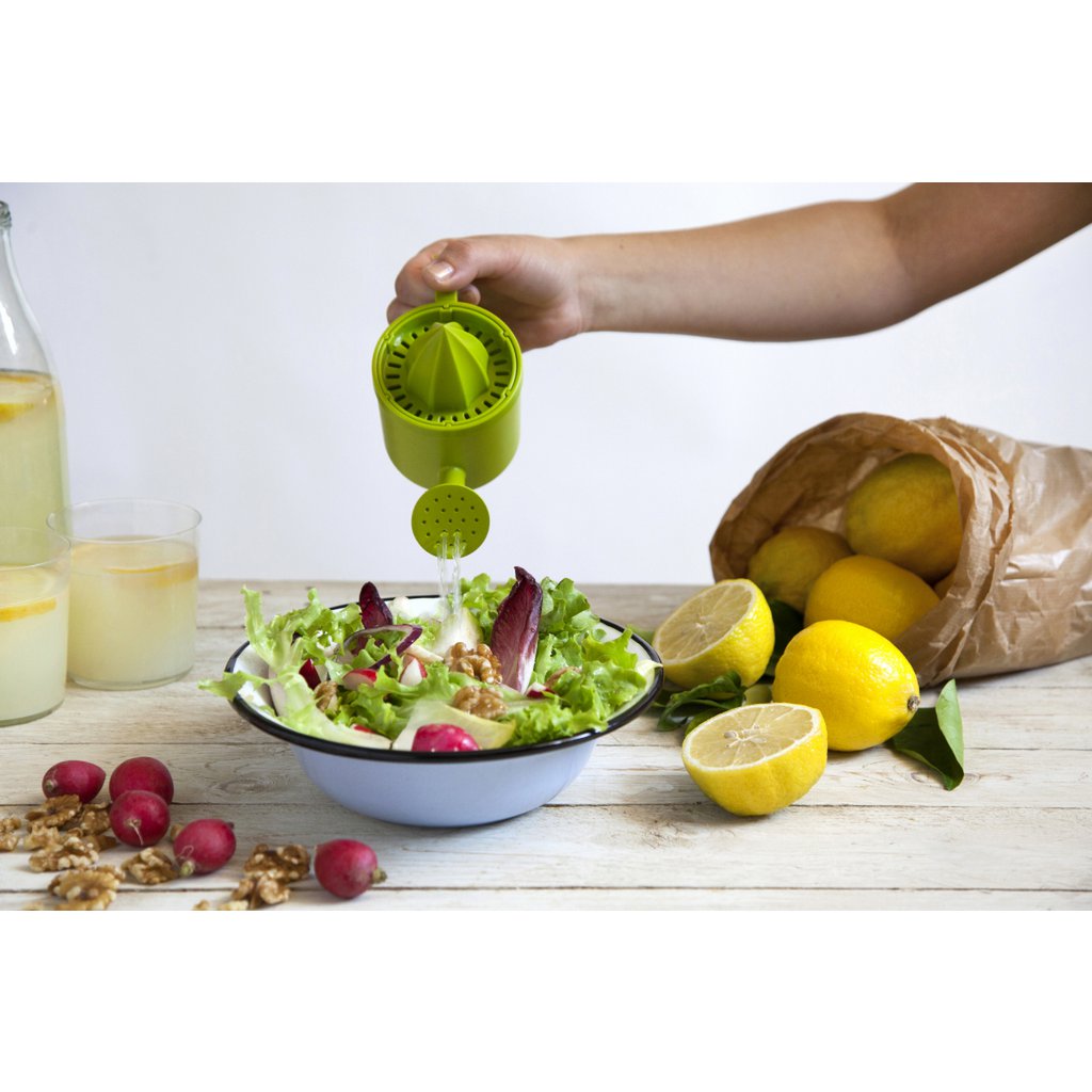 Peleg Design 'Citroen Magie' - Slimme 2-in-1 Citruspers en Kan!