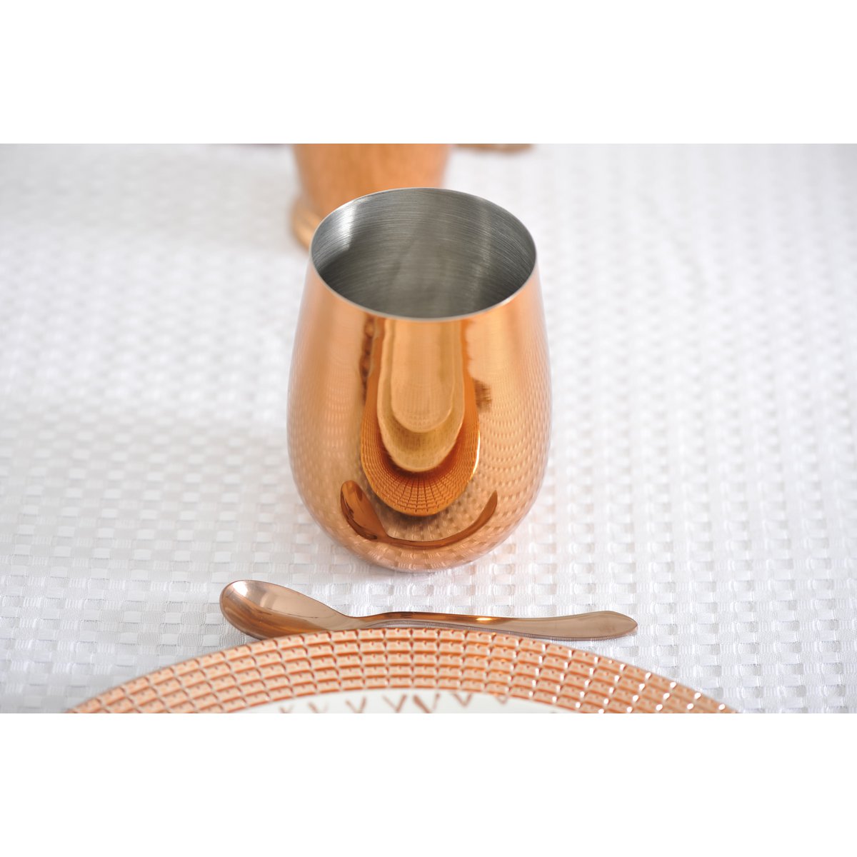 Copper Cocktailglas - Luxe Glad Design