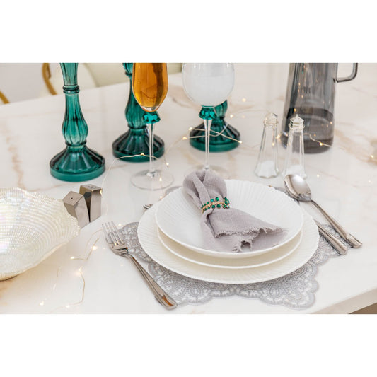 Briljant Zilver Bestekset 24-delig - Spiegelende Luxe Elegantie