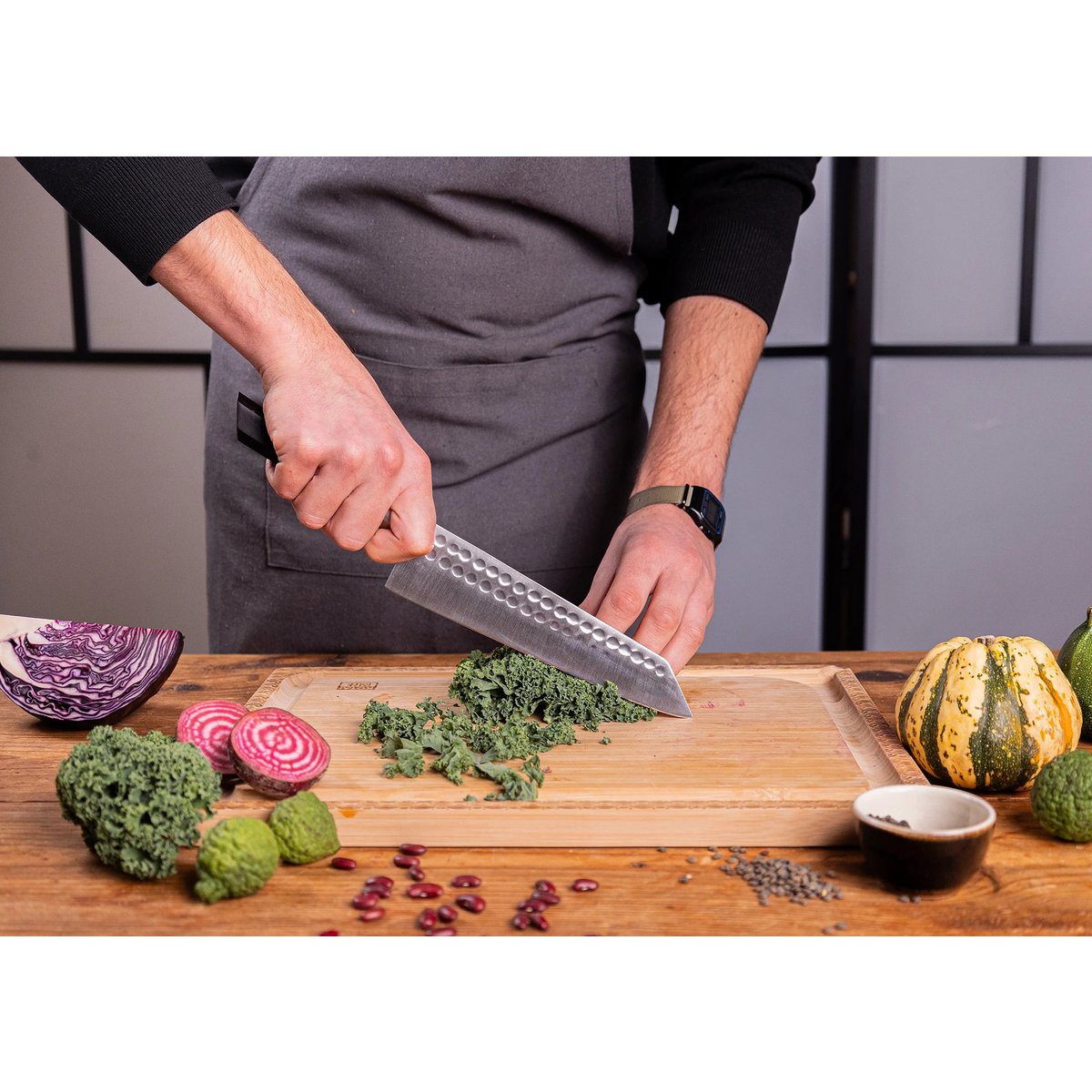 Japans Kiritsuke Mes 210mm - Bunka Collectie Premium