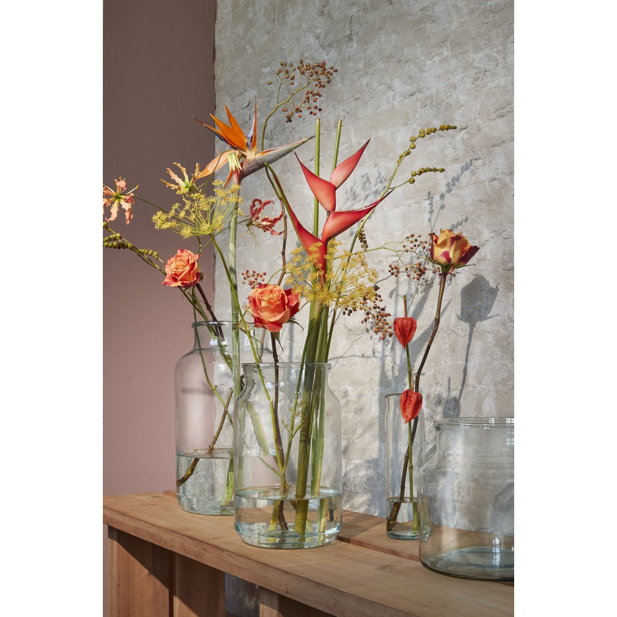 Vienne Eco Designer Vaas Transparant