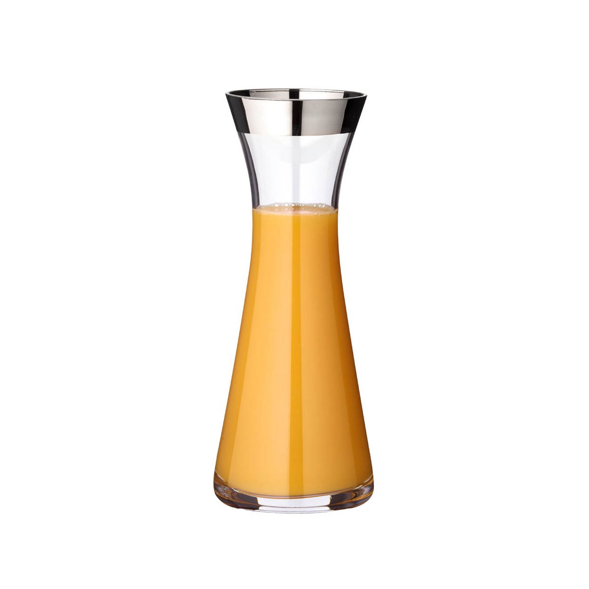 EDZARD Luxe Karaf Hendrik | Mondgeblazen Kristal met Platina Rand