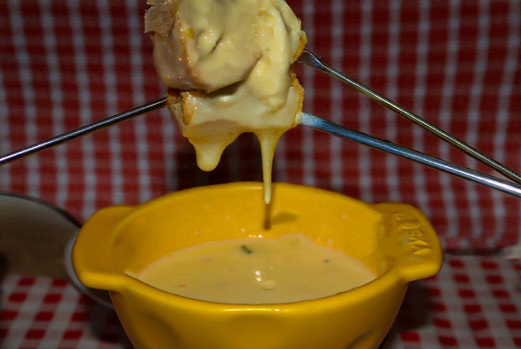 Luxe Kaasfondue Nederlandse Streekkaas | 15 Toppings Compleet