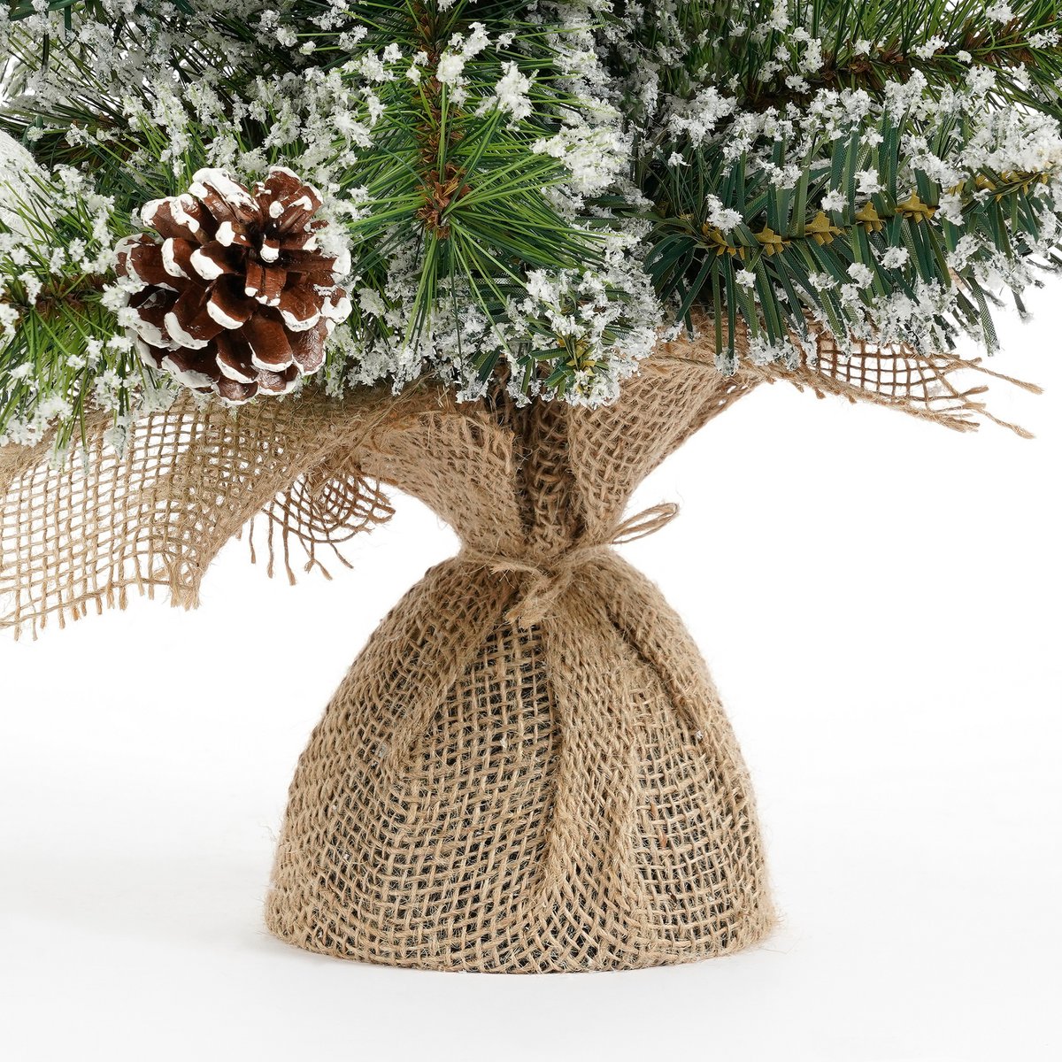 Kaprun Kunstkerstboom Mini - LED Timer 60cm Goud Decoraties