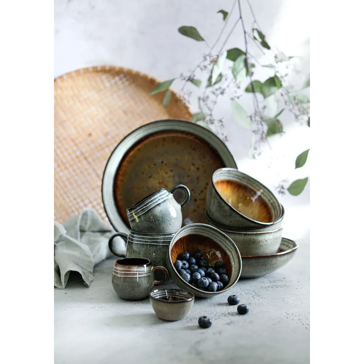 Comporta Espresso Kopjes - Small Handgemaakt 6 Stuks