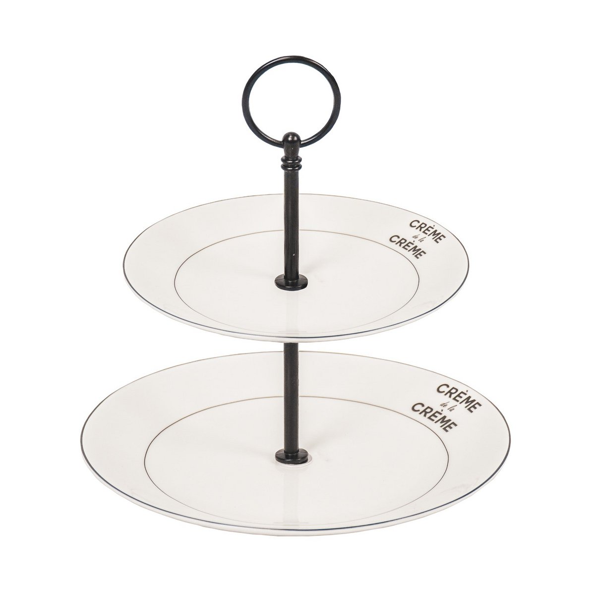 Luxe Crème Etagère - New Bone China (2 Lagen)