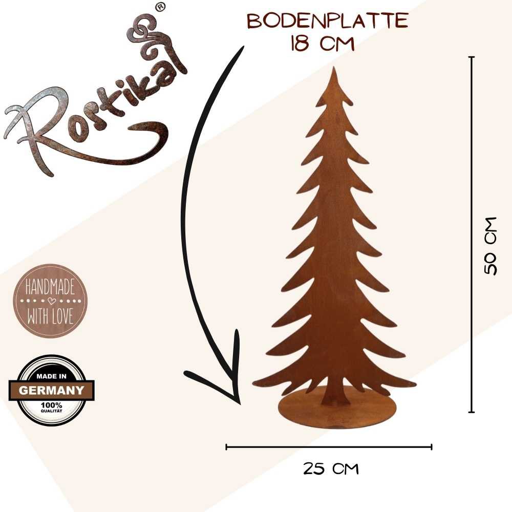 Decoratieve Kerstboom Roest - Metalen Dennenboom Tuindecoratie