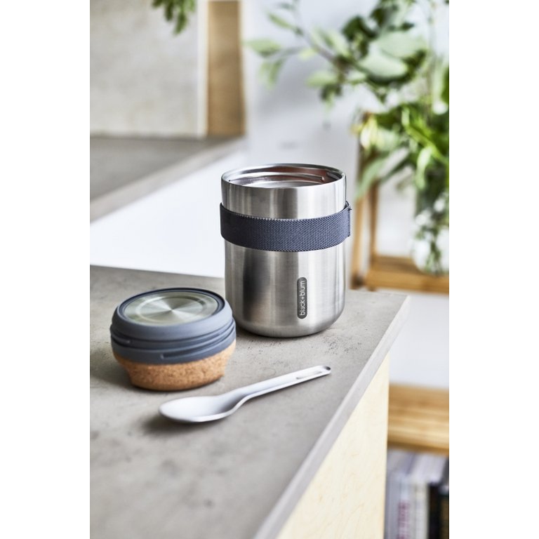Black+Blum RVS Thermos Voedselcontainer - Grijs 550ml