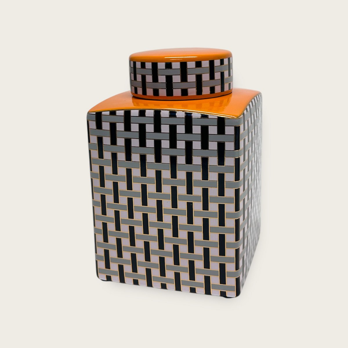 Oranje Voorraadpot Deksel - Koningsdag Keuken Accessoire