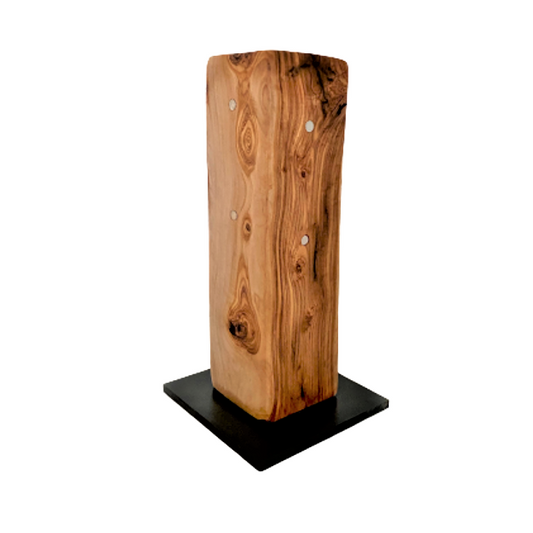 Magnetisch Messenblok Tower - Olijfhout Design