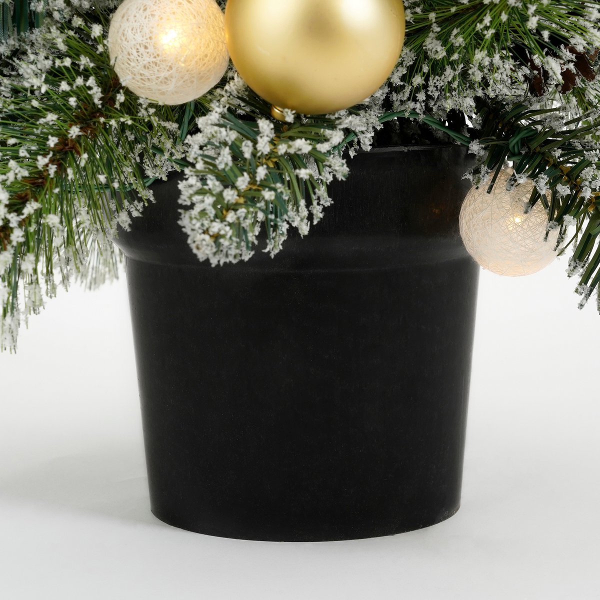Kaprun Kunstkerstboom Goud - LED Timer 90cm Compleet Versierd