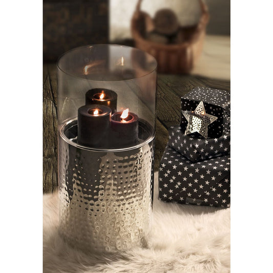 Arnold Luxe Windlicht - Imposante Glazen Lantaarn 64cm