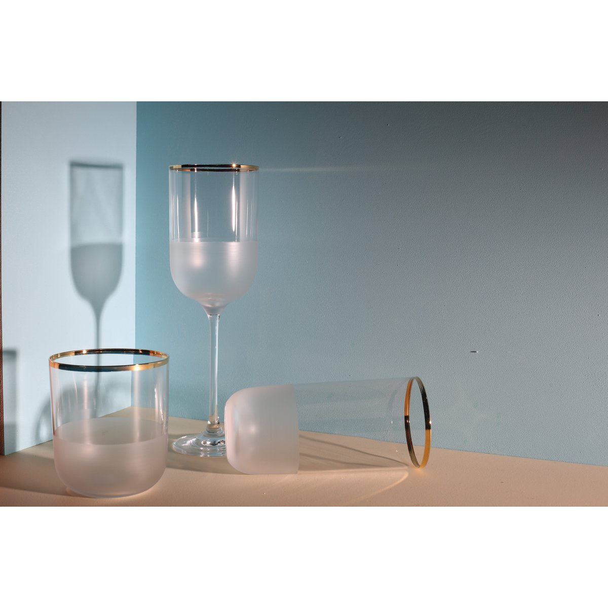 Elegante Haut Nish Waterglazen Set - 6 Stuks | Premium Design