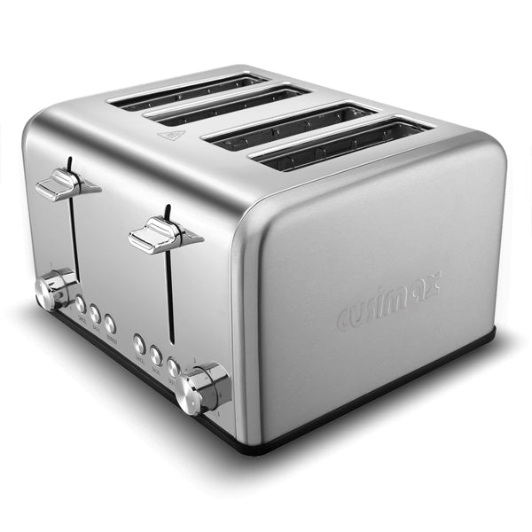 RVS Broodrooster Extra Breed - Professionele Bagel & Brood Toaster