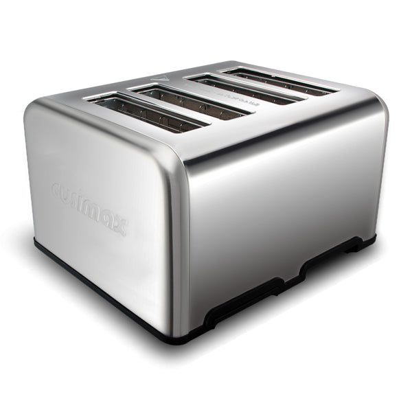 RVS Broodrooster Extra Breed - Professionele Bagel & Brood Toaster