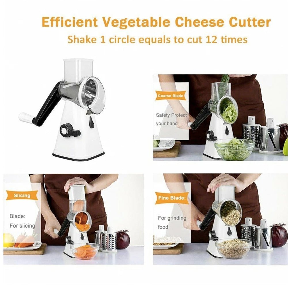 Premium RVS Keukenrasp Set - 6-in-1 Multifunctioneel