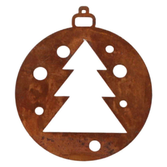 Vintage Kersthangers Roest - Kerstboomversieringen Metaal